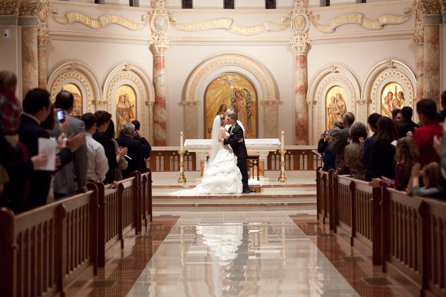 chapel kiss