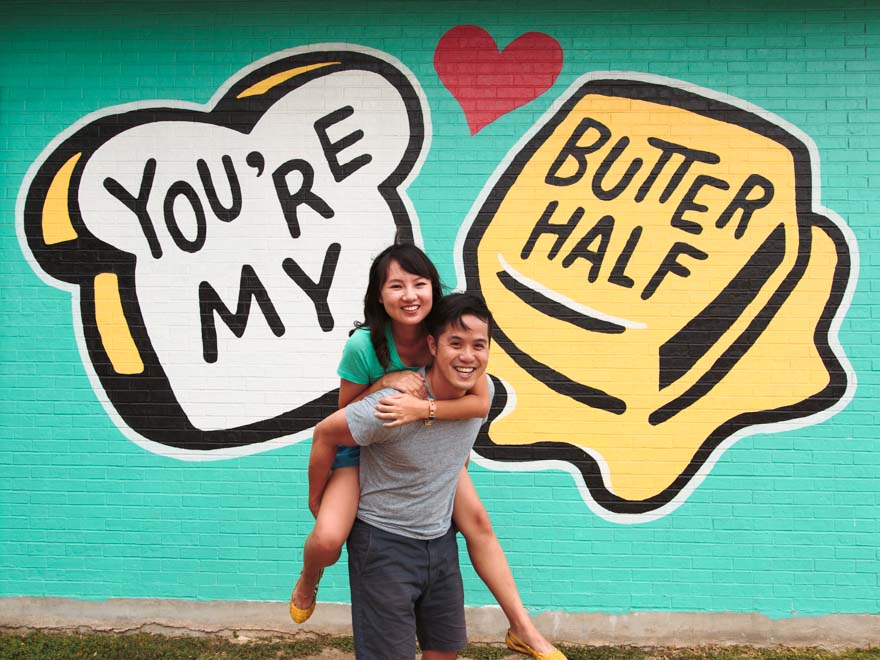 Butter Half Mural Austin