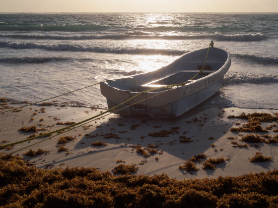 Tulum, Mexico boat