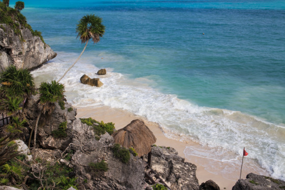 Tulum Ruins beach