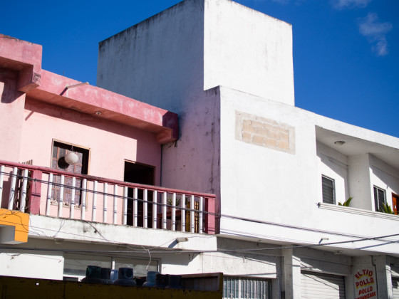 Tulum, Mexico town buildings