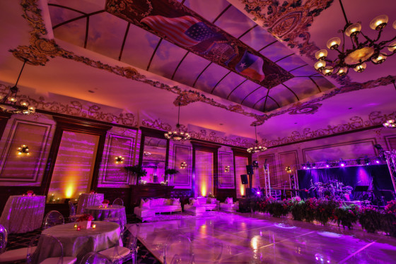 interior of Driskill Ballroom