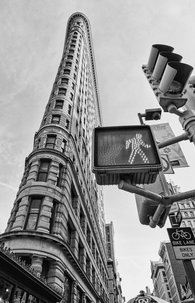 Flatiron Building Black And White New York City Peter