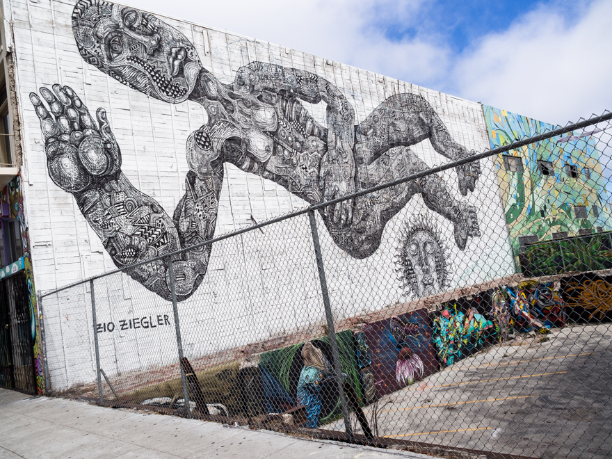 Zio Ziegler Graffiti - San Francisco