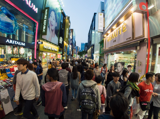 Myeong-dong fisheye - corrections