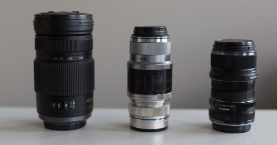 double sided lens cap joins two lenses together